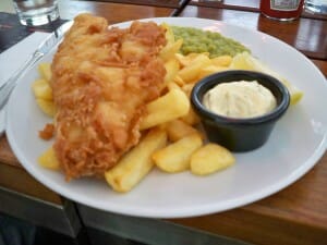 Fish and Chips at Fish! Restaurant (Borough Market)