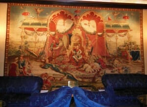 THE AUDIENCE OF THE EMPEROR Beauvais Tapestry, 1725 Waldorf Astoria- Rome artwork in lobby