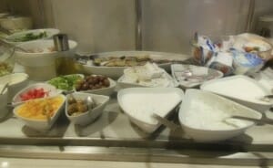 Israeli breakfast buffet- Harmony Hotel, Jerusalem