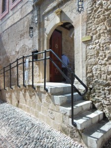 Entrance to Kahal Shalom Synagogue
