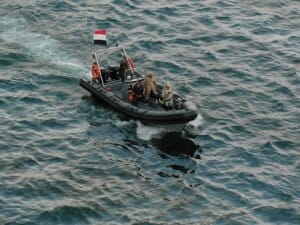Escort into Alexandria, Egypt