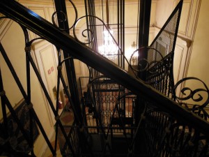 Antique elevator