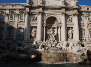 Trevi fountain