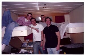 Inside Cabin on a Cruise Ship