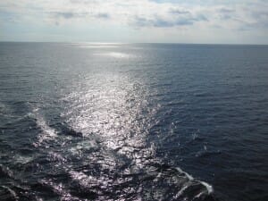 Calm Day at Sea Near Siciy