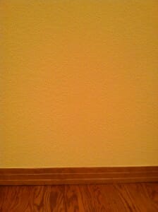 Empty Wall After Staging