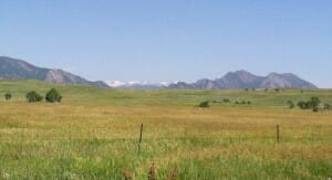 Rocky Flats Wildlife Refuge View From Indiana Street