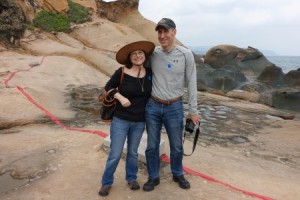 Sandy and Ira Bornstein Yehliu Park, Taiwan April 2015