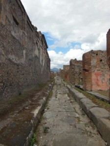 Street in Pompei