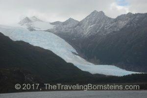 Darwinian Glacier Field on way to Punta Arenas