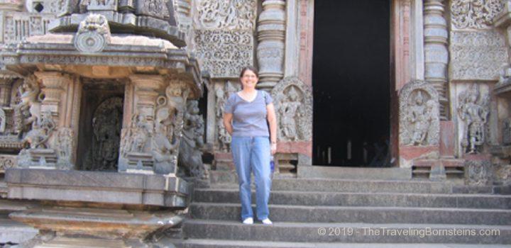 Sandy at Belur